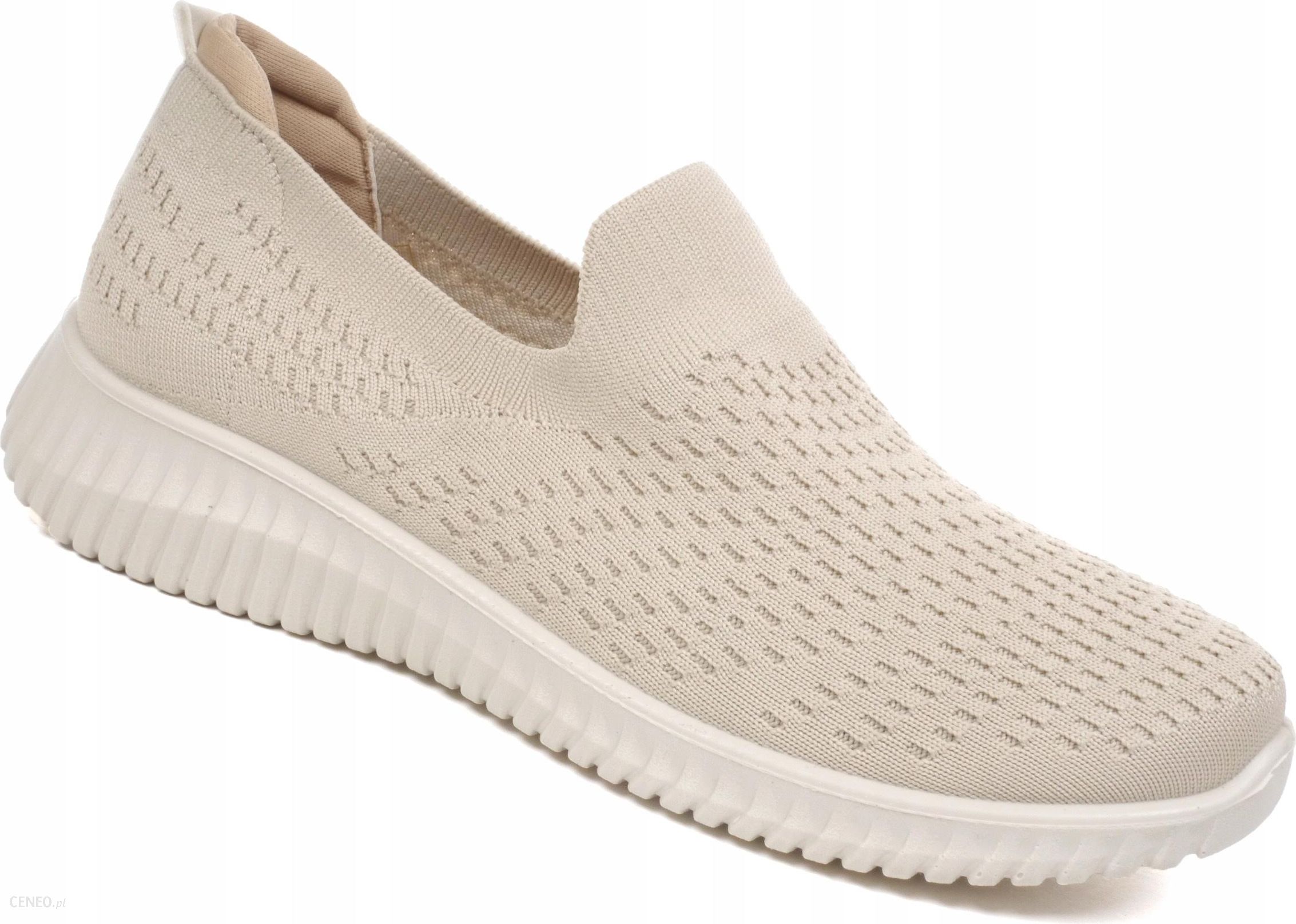 i-tenisowki-trampki-buty-sportowe-wsuwane-bezowe-40